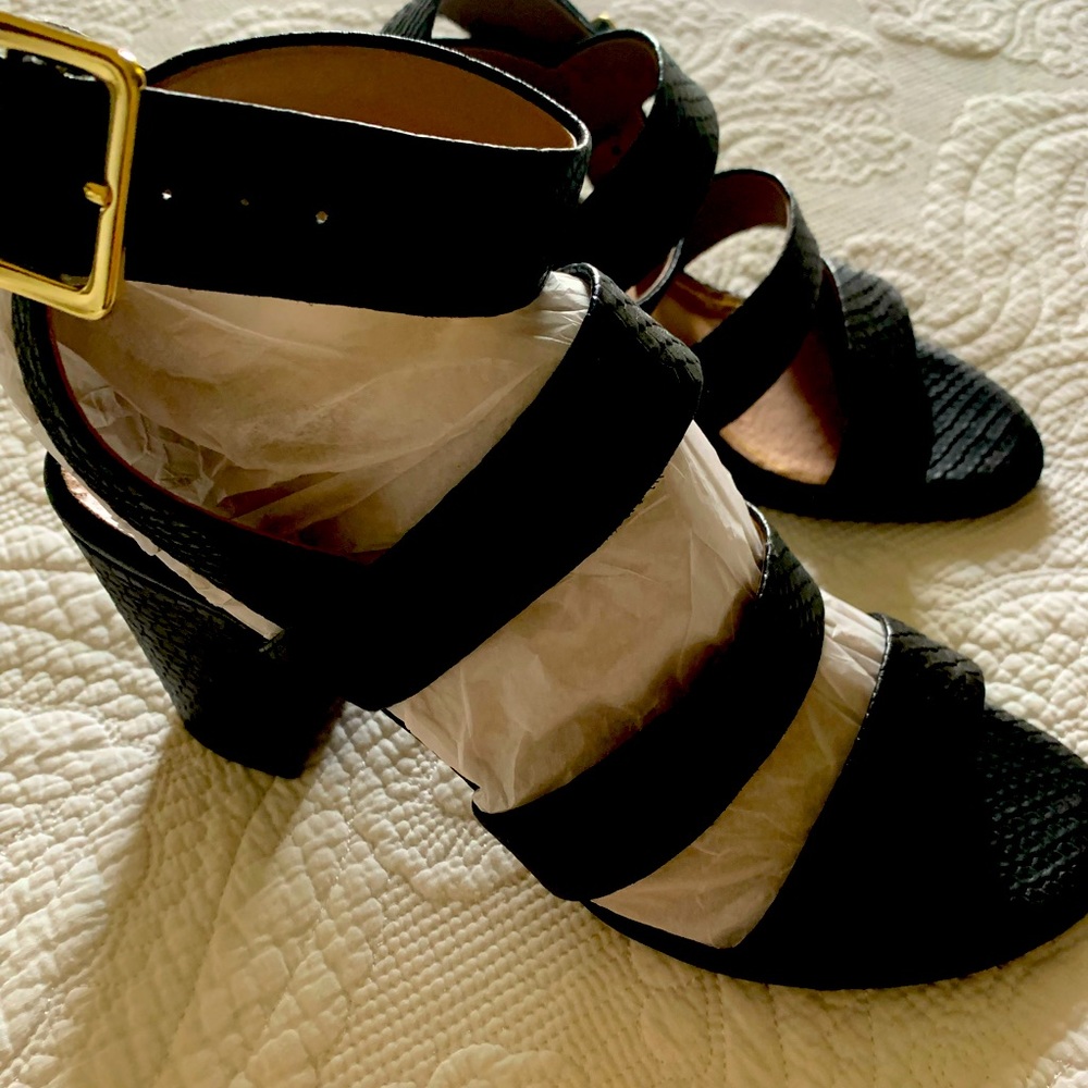 Vionic Sandals. Black, never worn, size 9